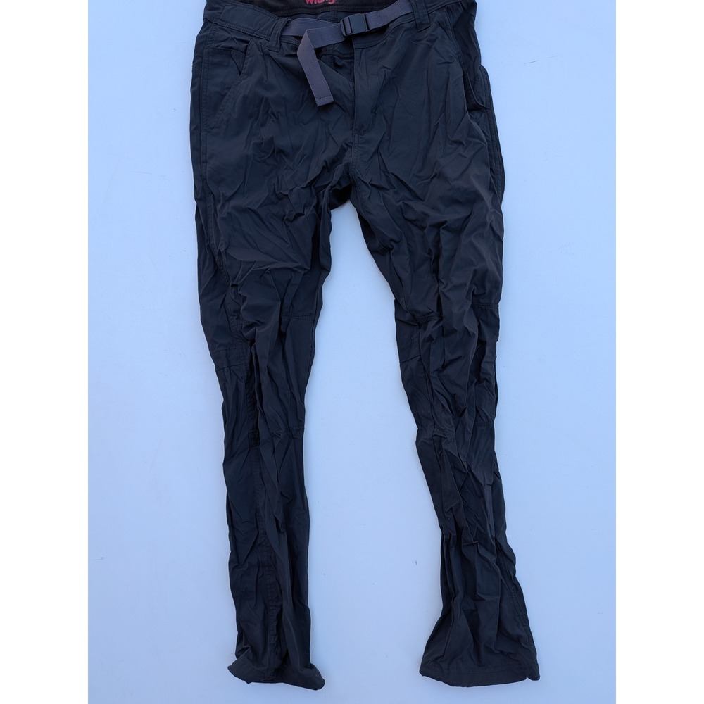 Wrangler ATG All Terrain Gear Nylon Spandex Cargo Hiking Pants Mens 32x32 Black